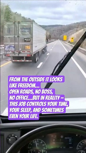 From the Outside Trucking Looks Like Freedom… But This Is the Real Truth #shorts