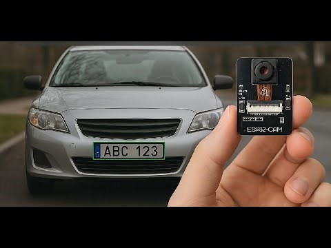 ESP32-CAM License Plate Recognition | AI-Powered LPR System Tutorial