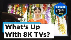 167K views · 386 reactions | You thought 4K was the newest hottest screen resolution? Nope — our 8K future is already on display at CES, and it looks stunning. | Gizmodo | Facebook
