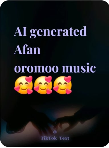 Ai Created afan oromoo song