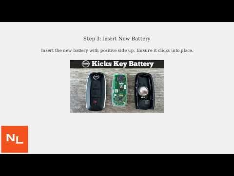 How To Replace Nissan Kicks (2022) Key Fob Battery – Open Case & Remote Not Working Fix
