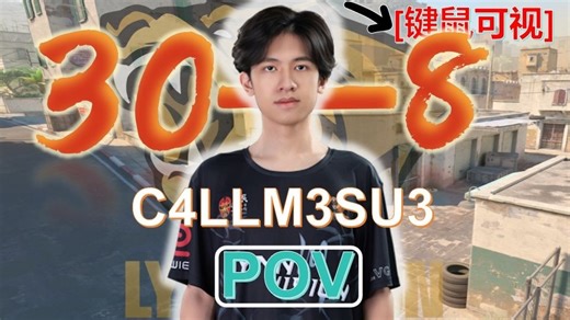 30杀2.54rat！苏神暴力沙二！C4LLM3SU3 POV(30-8) 炙热沙城 第一视角pov 12.27