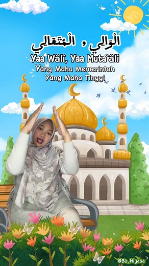99 Asmaul Husna (versi lengkap) Dengan gerakan 🥰😇 Yuk kita hafalkan 🙏🏻 Sing by Runa & Syakira 🫶🏻 #asmaulhusna #99AsmaulHusna #guru #gurupaud #laguanakislami | Nieya Haryyank'indah