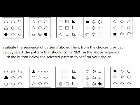 Logical (Abstract) Reasoning test - Introduction to Logical problems and preparation method