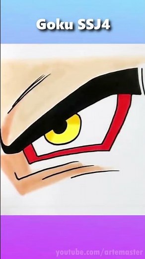 TODOS LOS OJOS DE GOKU EN TODAS SUS FASES!​👀​¿Cuál es tu preferido? 🔥​🔥​ #artshorts #shorts #dibujo