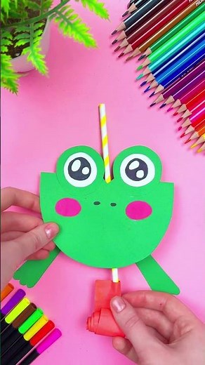 Froggy Fun: Craft Your Own Hoppy Friend! 🐸✨