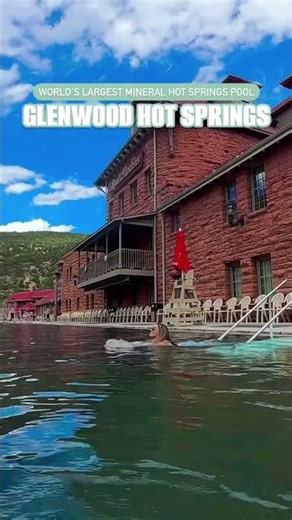 𝐓𝐡𝐞 𝐖𝐨𝐫𝐥𝐝’𝐬 𝐋𝐚𝐫𝐠𝐞𝐬𝐭 𝐇𝐨𝐭 𝐒𝐩𝐫𝐢𝐧𝐠𝐬 𝐏𝐨𝐨𝐥💧 Visiting Glenwood Springs? A