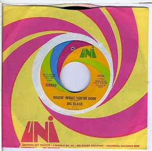 Big Black - Diggin' What You're Doin' / Long Hair