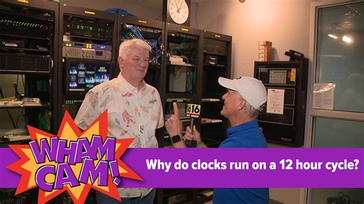 Why do clocks run on a 12 hour cycle? | WHAM Cam