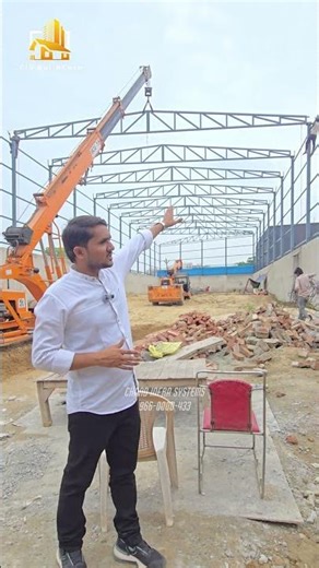 Details of Industrial construction shed ￼ Factory shed | Warehouse shed #construction #shorts #shed￼