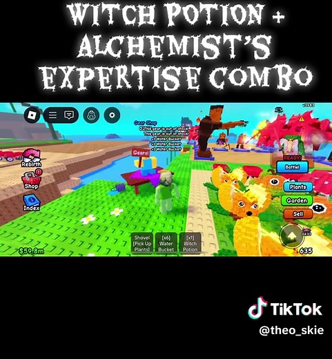 Exploring the WITCH POTION Alchemist's Expertise in PVB