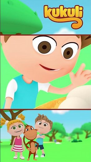 Kukuli - Minky Alone in the Forest 🌳🐝 #cartoon #kids #animation