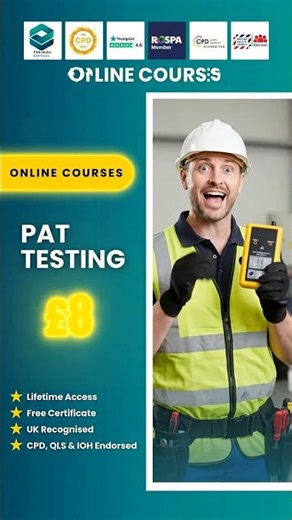 PAT Testing -Portable Appliance Testing Course