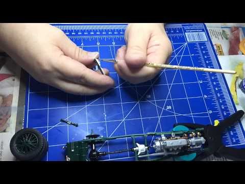 Bentley 4 5L Blower - Revell 1:24 Building Timelaps