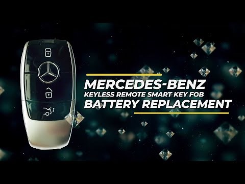Mercedes-Benz Keyless Remotes Smart Key FOB-FBS4 Battery Replacement