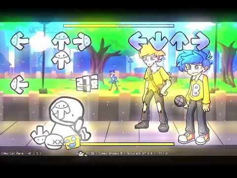 FNF Copy Cat (slowed) 🌆🌌🌃 #fnf #fridaynightfunkin #bobandbosipfnf