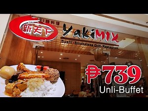 Buffet at SM Santa Rosa Yakimix🍜 Unlimited Japanese, Korean & Chinese Dishes!