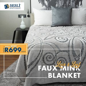 182K views · 371 reactions | Mink Love & Leaf Blanket has a heavenly texture, ideal for comfort and warmth at any time of the year. This unique patterned blanket is designed for a luxurious feel and elegant touch. The fresh design perfectly enhances your bedding or home décor and is perfect for those icy nights. Shop now at https://sesli.co.za/shop/faux-mink-love-leaf-blanket/ | Sesli Blankets & Home | Facebook