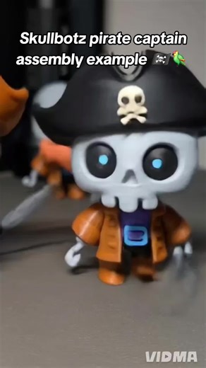 Skullbotz Pirate Captain Assembly Guide
