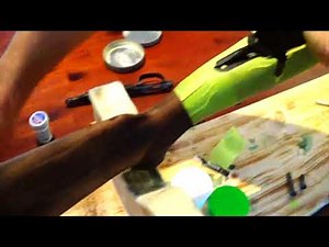 Glass bedding an old Mauser using Acra Glas Part2