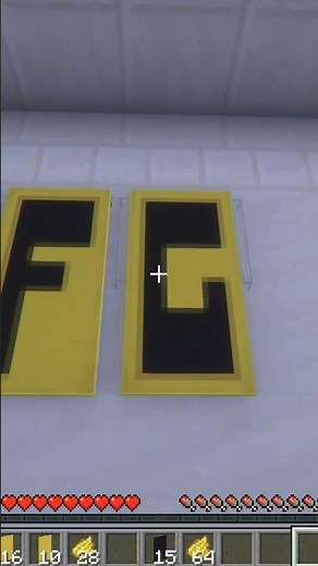 How to Make Letter "G" Banner Pattern in Minecraft | Quick Tutorial #shorts