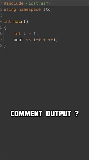 Undefined Behavior or Genius? 🤯 #coding #programming #quiz #shorts