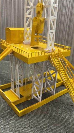 Rig Scale Model 🛢️ | Industrial Miniature Model | Komodo Craft