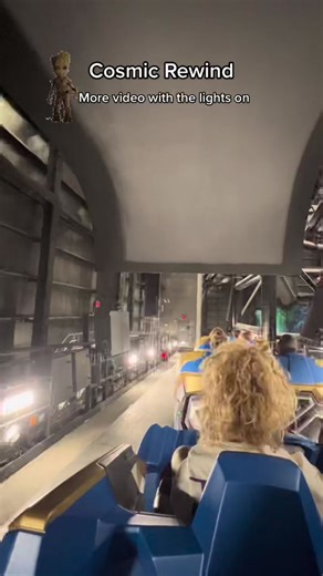 Exploring Guardians of the Galaxy Ride with Lights On at Disney's Epcot