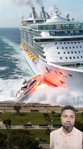 82K views · 414 reactions | unexpected the ship crush small boat sea side. #reelsviralシ #ship #crush #smallboat #seaside #ai #groupactivity #communitysupport #suggestedforyou | Md Jahirul Alom | Facebook