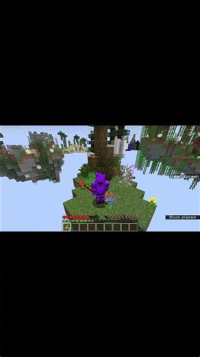 Want To play sky Block in tlancher #minecraft #trending #viral