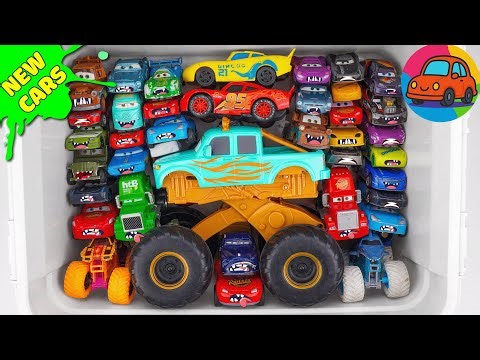Lot of Disney Pixar Cars Unboxing Review | Disney Pixar Cars Thunder Hollow Challenge
