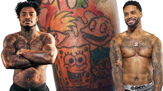 Eagles players show off their best and worst tattoos