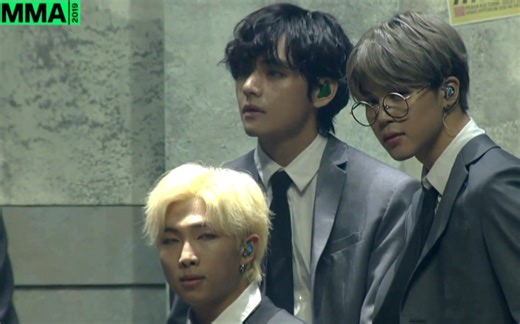 【防弹少年团】2019MMA 舞台cut