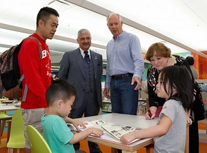 South Shore Bank Donation Sparks Renovation at Thayer Library