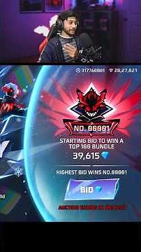 Legendary Auction pe 20lakh Diamonds entry 🔥😍 #freefire