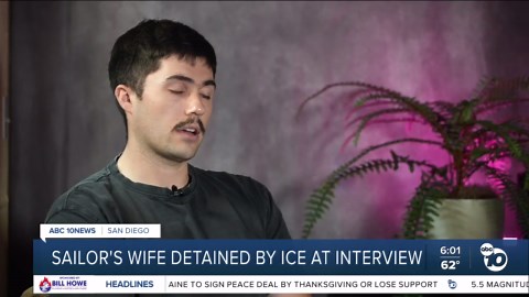 Navy wife detained by ICE during green card interview