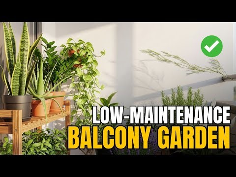 The 8 Best Low-Maintenance Plants for Small BALCONIES