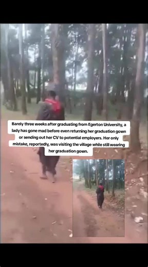 Recent Graduate's Strange Experience in Graduation Gown