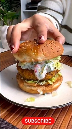 Overloaded crispy corn burger 🍔 #shortsbeta #crispycornburger #viral #shortsvideos #youtubeshorts
