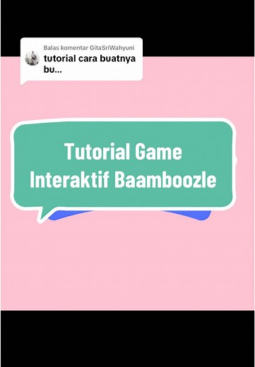 Tutorial Game Interaktif Baamboozle untuk Pendidikan