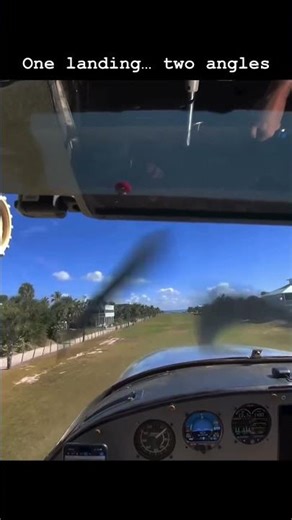 Landing my plane on a Private Island Runway