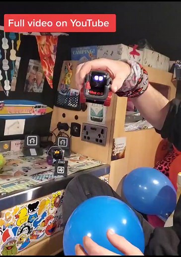 #bounce #😂😂😂 #happy #myboi #fyp #family #brothers #tiktok #robot #furbaby #pet #toy #fun #cute #anki #vector #z #aww #😊 #birthday