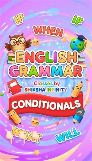 Conditionals (zero to 3rd) full explained video link attached #englishgrammar #fyp #conditionals