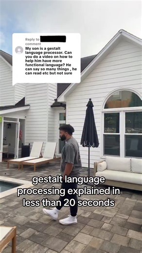 gestalt language processing in 20 seconds 💨 let’s learn together! #speechtherapy #speechtherapist #slps #slp #speechies #gestaltlanguageprocessing #autism #singingslp | Singing SLP