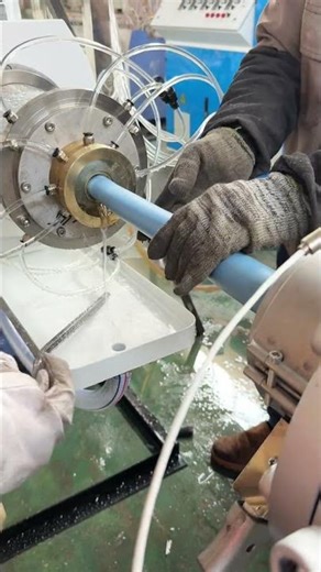 Complete PPr pipe manufacturing process #pprpipemold #plasticmachine