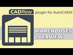 CADflow – Warehouses Overview – AutoCAD Blocks and Content Plugin from MonkeyFlow