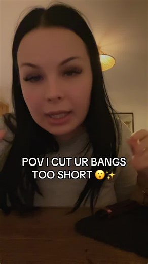 ASMR Hair Cutting Experience - Short Bangs POV