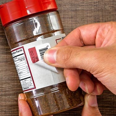 Removable White Matte Labels - Blank or Custom | OnlineLabels®