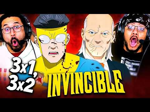 INVINCIBLE 3x01 & 3x02 REACTION!! Breakdown & Review | Omni Man