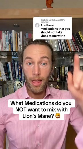 What Medications to Avoid with Lion’s Mane. #lionsmane #medications #mushrooms #brain #memory #cognition #alzheimers #sleep #sponsored | Robert Love